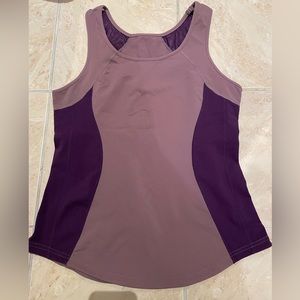 Vintage LULULEMON ATHLETICA Purple TANK Top 
size 8-10 Large